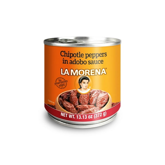 La Morena Chipotle Peppers In Adobo Sauce, 13.13 Oz