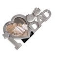 thumbnail image 3 of I Love Dad Metal Picture Photo Frame (Silver), 3 of 5