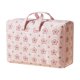 thumbnail image 2 of Bolsa de almacenamiento sobredimensionada y resistente con asas reforzadas, doble cremallera engrosada, organizador impermeable para ropa, ropa de cama y juguetes, 71x51x30cm, 2 of 6