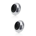 thumbnail image 5 of Jiaroswwei 1 Pair Ear Studs Non-Piercing Magnetic Stainless Steel Round Colored Rhinestone Embedded Men Women Earrings Fashion Jewelry, 5 of 8