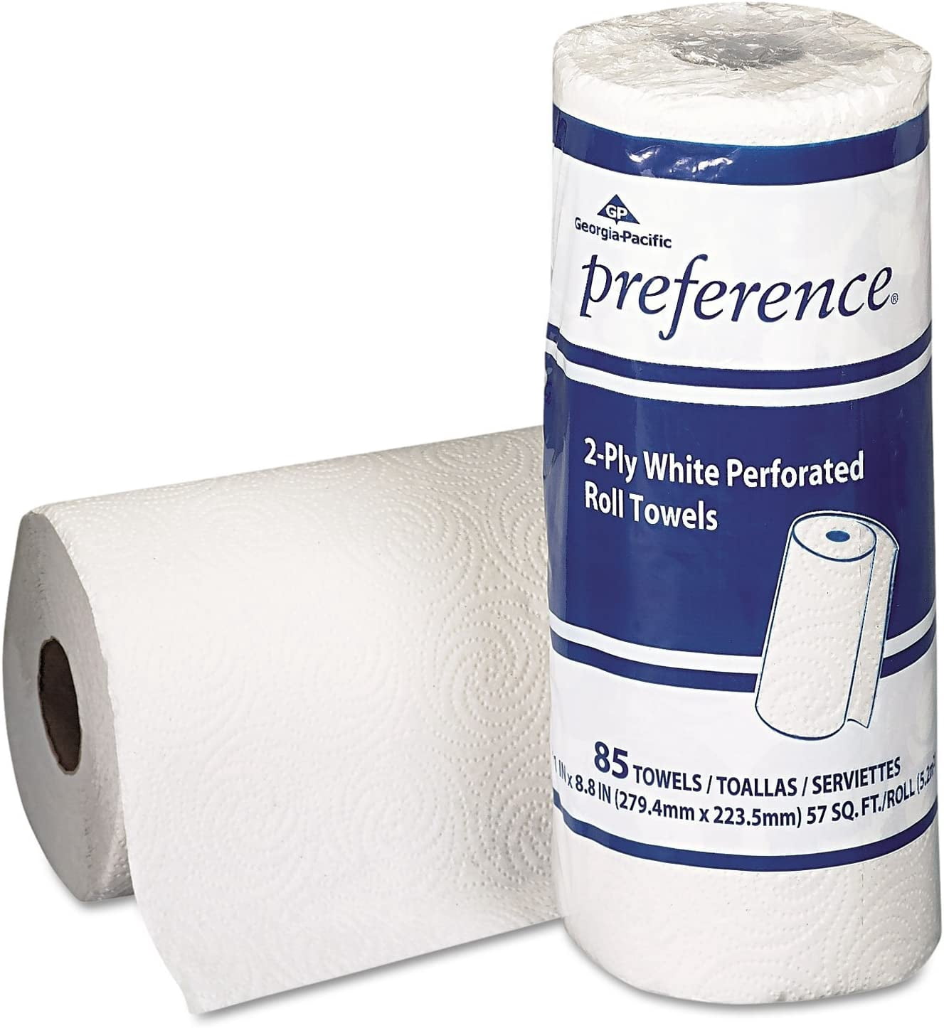 Pacific Blue Select Kitchen Paper Towel, 2-Ply Perforated Roll, 8 4/5 in x 11 in, 30 Count