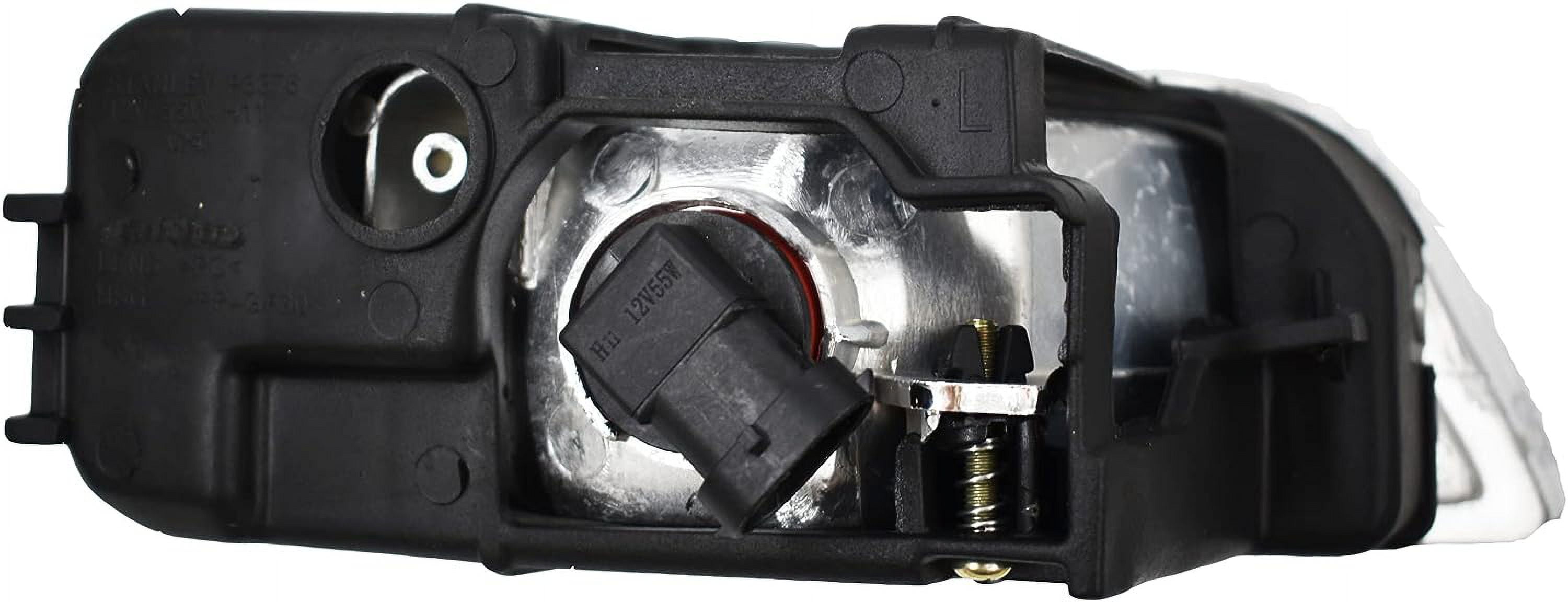 EPOTOOR 1 Pair of Clear Bumper Driving Fog Lights Assembly Left & Right Side Replacement for 2003-2007 Honda Accord 4-Door Sedan