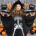 thumbnail image 3 of Disfraz de murciélago vampiro para niños, mono para niños y niñas, juego de rol para niños, conjunto de esqueleto siamés Zhivalor CPB-SSW607-4, 3 of 5
