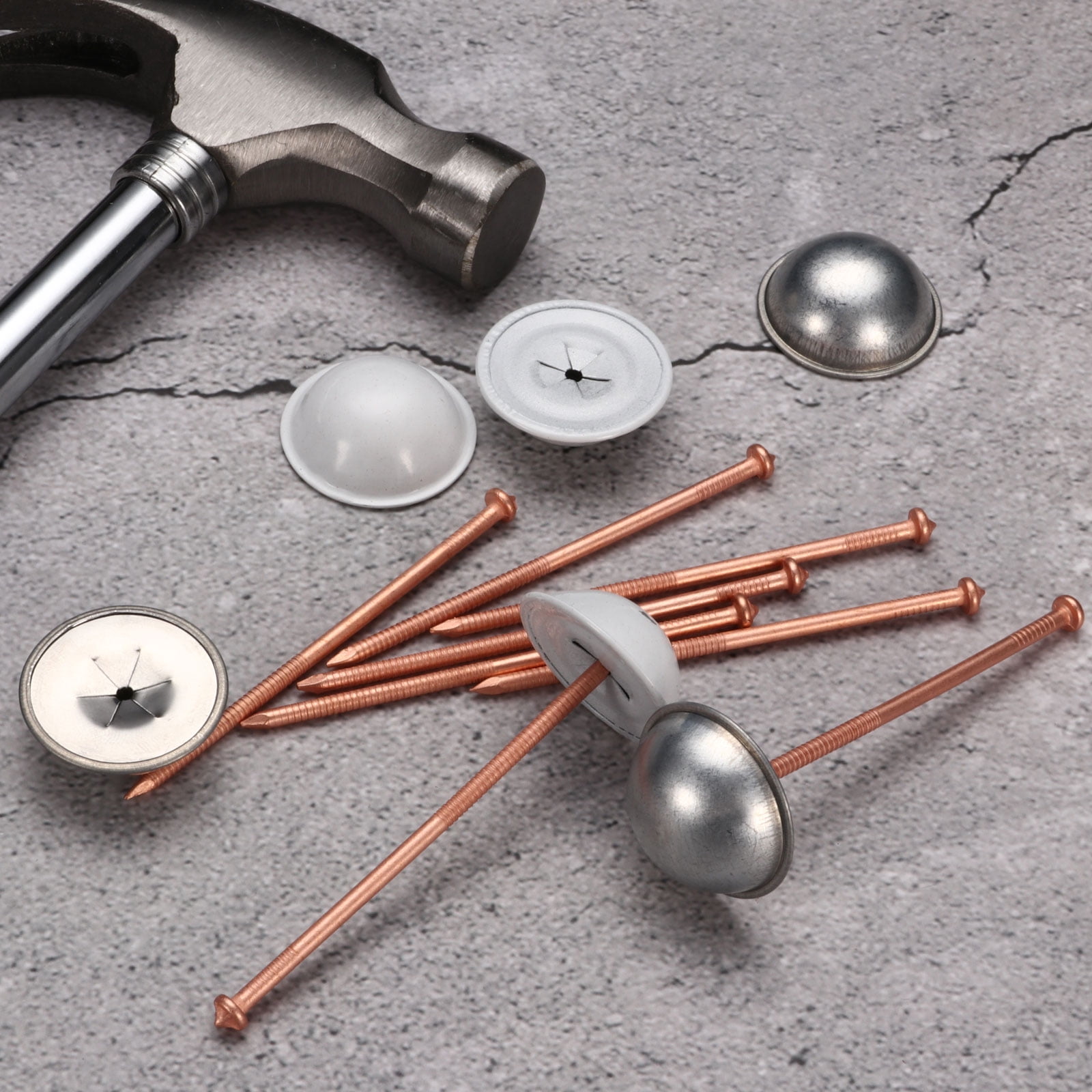 100pcs CD Weld Pins, 90mm Stud Welder Pins Insulation Copper Nails Welding Nails