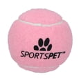 thumbnail image 3 of 3pk Medium Pink Tennis Balls Puppy Dog Chuck Fetch Play Time- 6.5cm, 3 of 3