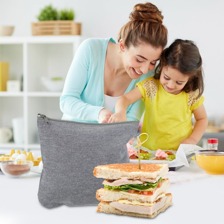 Zippered reusable on sale sandwich bag