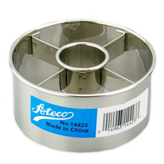 Ateco 14404 4.5-Inch Round Stainless Steel Cutter, Silver