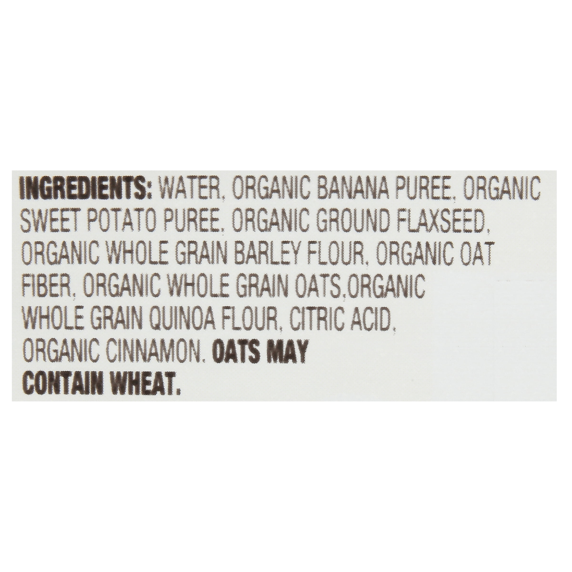Earth's Best Organic Stage 2 Baby Food, Sweet Potato Cinnamon Flax & Oat, 4 oz Pouch