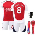 thumbnail image 1 of Garçons Filles SAKA 7# RICE 41# G.JESUS 9# QDEGAARD 8# Maillot de Football pour Enfants, 1 of 2