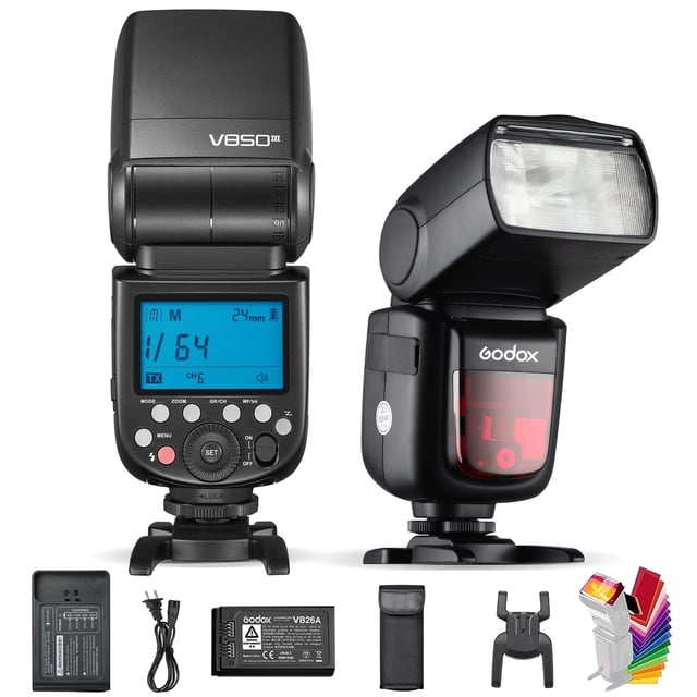 Flash Godox V850III 2.4G GN60 HSS 1/8000 s con batería de 2600 mAh