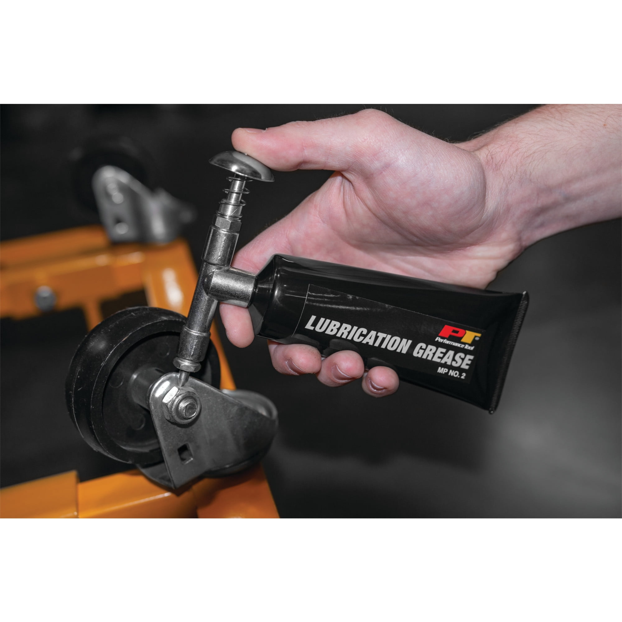 Performance Tool W54235 Precision Point Grease Gun with Grease for Maintenance Work in Garages and Workshops, Black, 3.5 oz