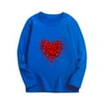 thumbnail image 1 of COM1950s Robe à Manches Longues, Robe de la Saint-Valentin, Mode Fille et Garçon Décontractée Enfants Manches Longues Imprimée, Robe à Manches Longues Filles, Robe de la Saint-Valentin Filles, Robe de la Saint-Valentin Filles, 1 of 5