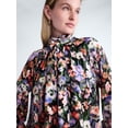thumbnail image 4 of Scoop Women's and Women's Plus Tie Back Blouse, Sizes XS-4X, 4 of 6