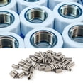 thumbnail image 3 of HUGFEGWE Inserts de Filetage, 50 Pcs Inserts de Filetage M10x1.25, Outil de Réparation d'Écrou de Réduction Mâle Femelle, Manchon de Réparation de Vis SUS304 pour Aluminium, Inserts de Verrouillage de Filetage (3D), w12r0zbgvi-15 CJB91-111277, 3 of 9