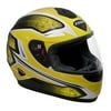 ZOAN 223-140 Thunder Youth M/c Helmet - Yellow - Small