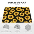 thumbnail image 4 of Easygdp Sunflower 6 Microfiber Absorbent Dish Drying Pad,Kitchen Drying Mat,Can Be Hung, Strong Water Absorption Capacity,Quick Drying, 4 of 9