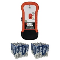 Black Decker SF100 Stud & Metal Sensor & Fiji AA 40 PK