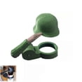 thumbnail image 1 of Soldier Salute Beer Bottle Helmet,Fun Bottle Opener with Saluting Pose for BBQ, 1 of 5