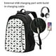 thumbnail image 2 of Easygdp Border Collie Dog Mochila para Laptop de Viaje con Puerto USB, Mochila para Laptop con Puerto de Carga USB para Mujeres y Hombres, 2 of 7
