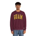 thumbnail image 5 of Guam Sweatshirt Gifts Crew Neck Shirt Long Sleeve Unisex, 5 of 7
