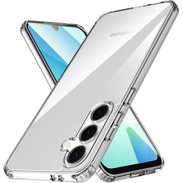 Entronix Clear Case Designed for Galaxy A16, [Yellow Resistant] Slim Fit Transparent Phone Case Cover