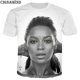thumbnail image 1 of Nueva camiseta de hip hop para hombres/mujeres cantante Beyonce 3D camisetas impresas casual estilo Harajuku camiseta streetwear tops, 1 of 4