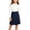 Navy, variant on Girls Pleated School Uniform Skirt, Knee-Length, Elastic Waistband, Polyester, Machine Washable, Black,Size 3-4T