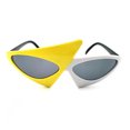 thumbnail image 3 of Gafas de sol decorativas divertidas con forma de triángulo para discoteca, estilo hip-hop, para baile callejero, 3 of 5