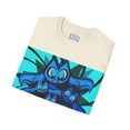 thumbnail image 4 of Band of Bats, Hand drawn skate / surf Art on a Unisex Softstyle T-Shirt, 4 of 4