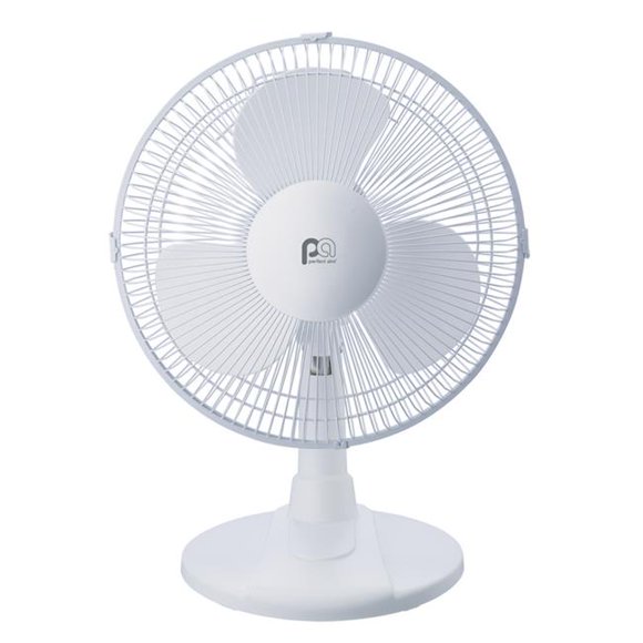 Perfect Aire 6023359 18.5 x 12 in. Dia. 3 Speed Oscillating Table Fan