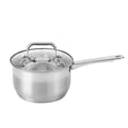 thumbnail image 4 of HausRoland Stainless Steel Saucepan with Glass Lid and Measuring Scale 2.7 Qt (2.6 L) Multi-purpose Pot Sauce Pan Kitchenware, 4 of 6