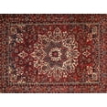 thumbnail image 1 of Ahgly Company Machine Washable Indoor Rectangle Traditional Dark Gold Brown Area Rugs, 8' x 12', 1 of 7