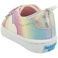 thumbnail image 4 of Rainbow Daze Toddler Shoes,Casual Sneaker Hook and Loop,Rainbow Hearts,Size 6, 4 of 6