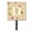 Tan, variant on Carolines Treasures  Letter R Initial Monogram - Tan Dots Leash Holder Or Key Hook