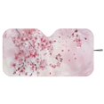 thumbnail image 3 of Xixirimido Car Windshield Sun Shade Foldable Sun Visor for Front Window Sunshade Universal Fit Most Truck SUV Vans Car Interior Accessories, Pink Butterfly Cherry Blossom, 3 of 8