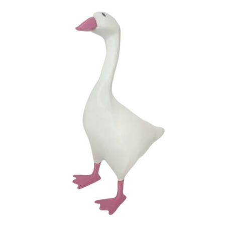 

Magnetic Key Holder Magnetic Key Holder Ornament Hooks Untitled-Goose Goose-key Storage Rack 8*10*15cm White Cute Creative Figurines