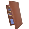 thumbnail image 6 of Moga Genuine Leather Men's Deluxe Bifold Multi Credit Card Case ID Wallet (Tan), 6 of 6