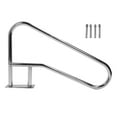 thumbnail image 2 of Pool Handrail, Swimming Pool Stair Rail 304 Stainless Steel Rustproof  for Hot Tub for Swimming Pool, 2 of 7