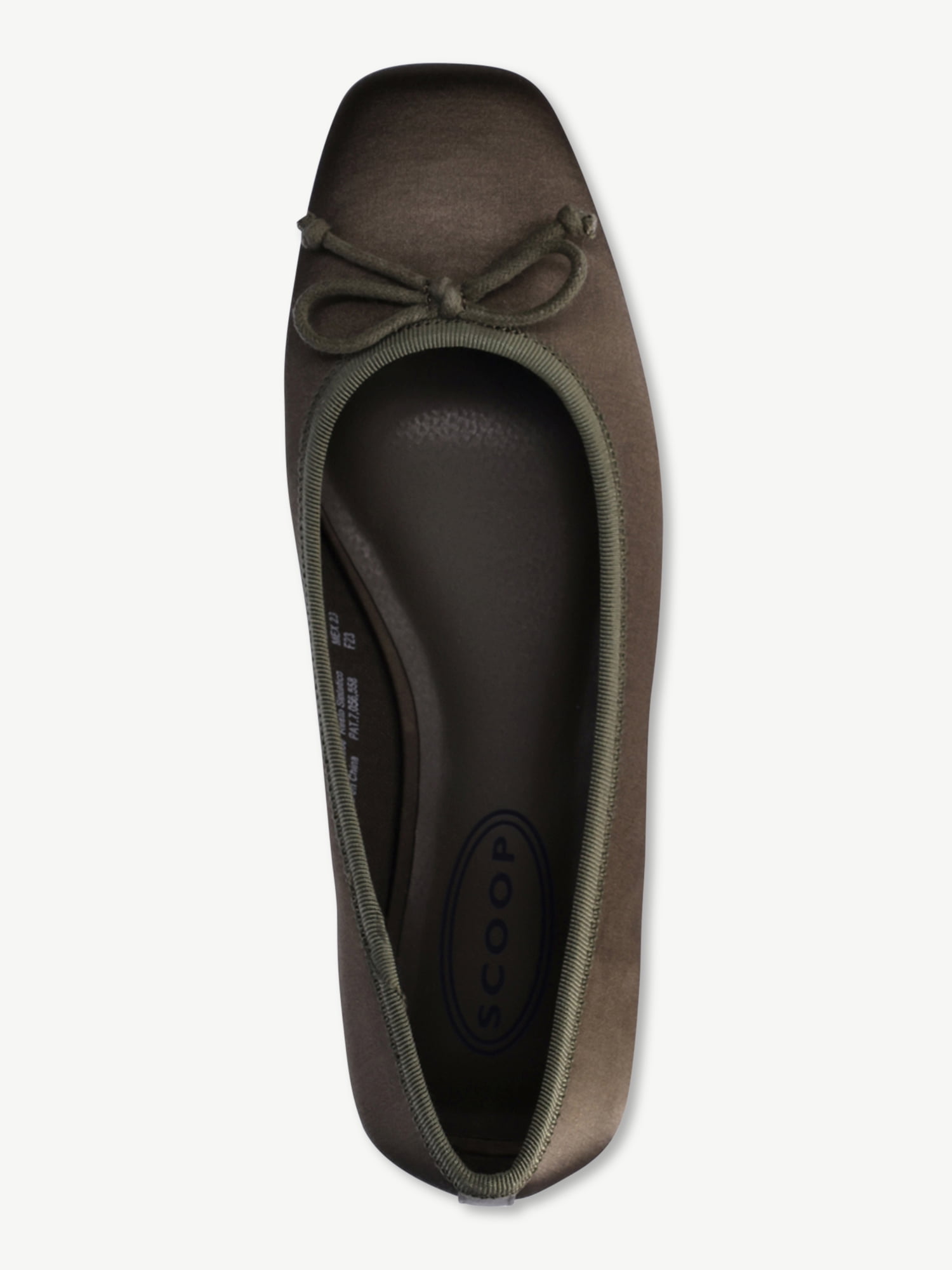Scoop Women's Square Toe Ballet Flats