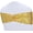 Gold, variant on Lavender Sequin Chair Sashes, 20 PCS Folding Chair Bands for Wedding, Party, Ceremony, Banquet Decorations, Event Accessories