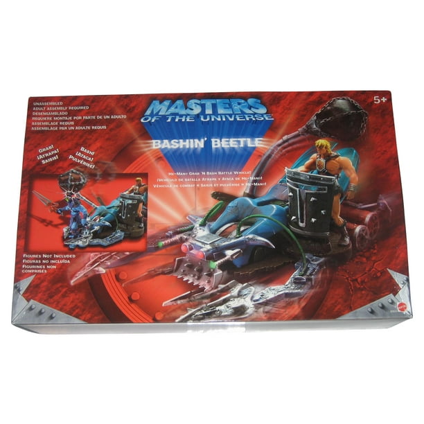 Masters Of The Universe Bashin Beetle He Man Grab N Bash Battle Vehicle Mattel Toy Walmart Com