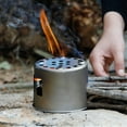 thumbnail image 4 of Horno al aire libre Estufa de camping de madera de titanio ultraligera, 4 of 7