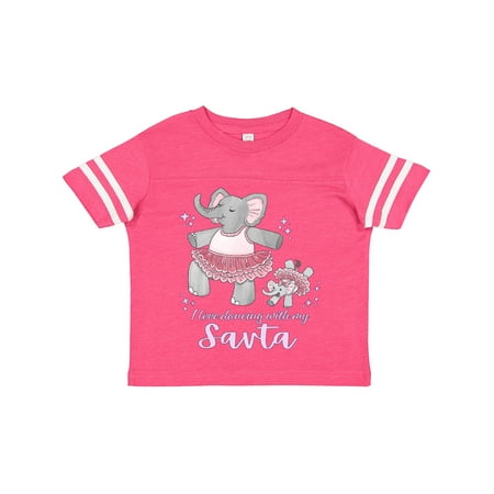 

Inktastic I Love Dancing with My Savta Gift Toddler Boy or Toddler Girl T-Shirt