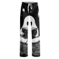 thumbnail image 4 of Womens Halloween Pajama Pants Cute Halloween Print Stretch Comfy Lounge Pants Casual Sleepwears, 4 of 5