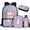 Axolotl Cute Purple, variant on Jeiento Horse School Backpack for Girls 8-10 Kids Bookbag with Lunch Box Pencil Case Water Bottle Holder Rainbow School Bag for Boys 5th Grade/6th Grade Lunchbox Yellow