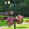 thumbnail image 2 of Miangastore Hanging Basket Chains Black Iron 4Pcs 22X1In, 2 of 9