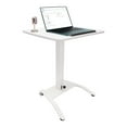 thumbnail image 3 of Home Adjustable Computer Desk 10°-30° Rolling Podium Desk Standing Lifting White for Schools, Art Studios, Lecture Theatres, Offices, Classrooms, Homes, Meeting Rooms, 3 of 14