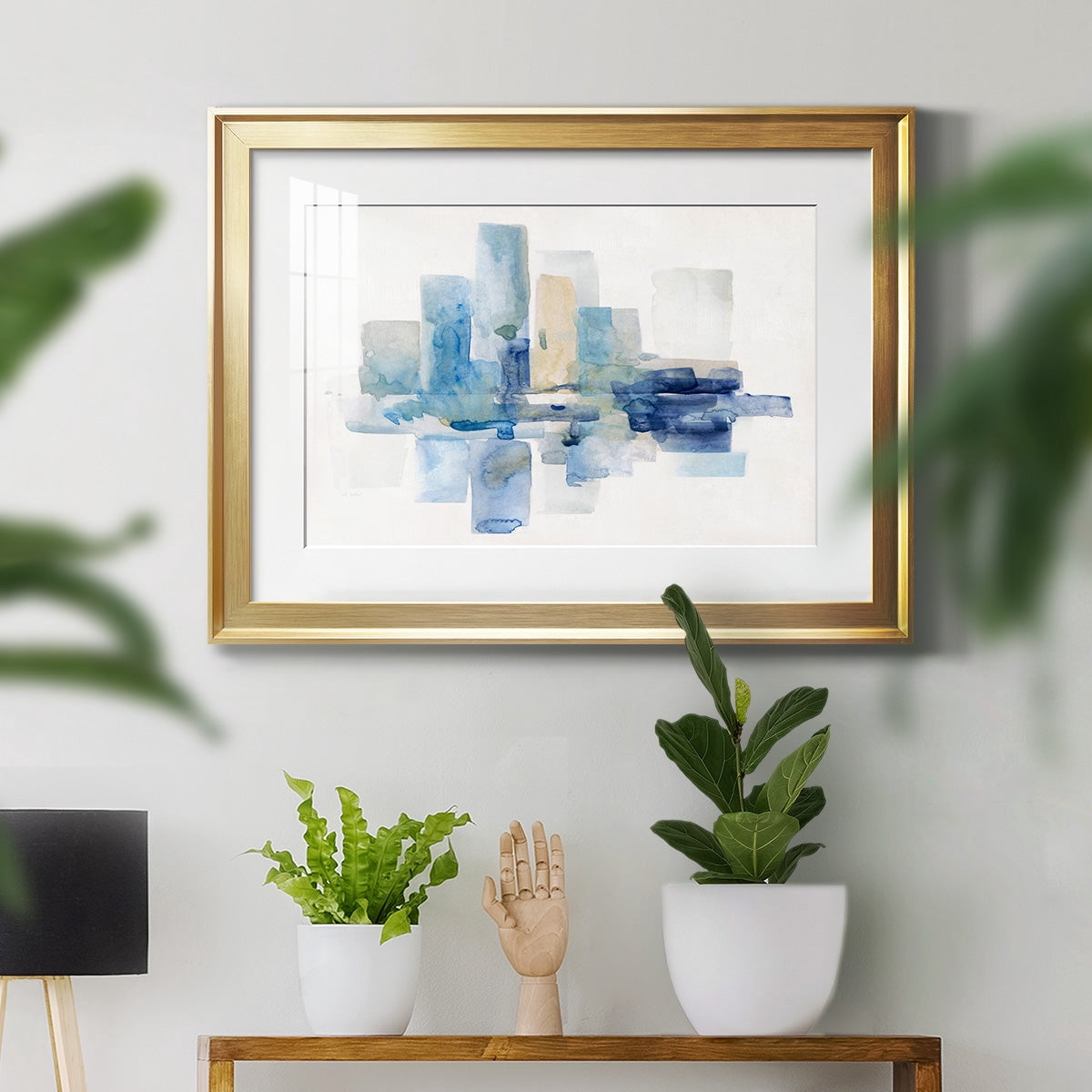 Soft Skyline I Premium Framed Print - Ready to Hang