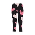 thumbnail image 2 of TaTaai Valentine's Day Heart Graphic Elastic Non-see-through Women Tight Yoga Leggings High Waisted Breathable Gym Workout Casual Daily Full Length Pants Gift, 2 of 5