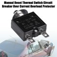 thumbnail image 2 of Greensen Manual Reset Thermal Switch Circuit Breaker Over Current Overload Protector , 5A Circuit Breaker, 10A Circuit Breaker, 2 of 7